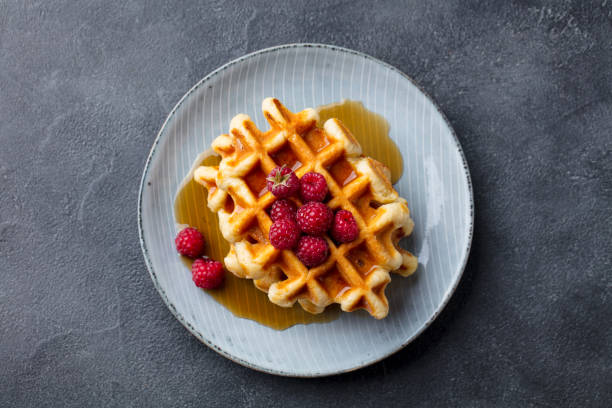 Raspberry Waffle