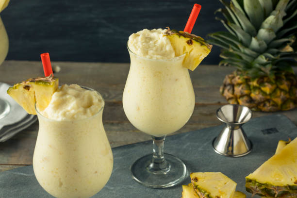 Pineapple Ice Cream Float